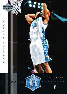 Carmelo Anthony 2004 2005 Upper Deck Rivals Series Mint Card #18