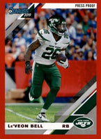 Le'Veon Bell 2019 Donruss Press Proof Red Series Mint Card #211
