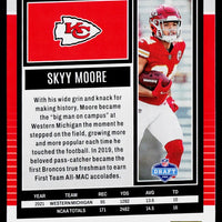 Skyy Moore 2022 Score Series Mint Rookie Card #391