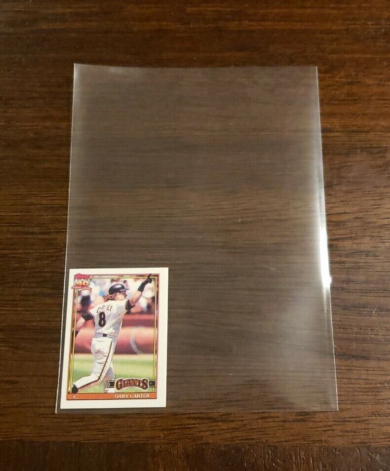 Gary Carter 1991 Topps Micro Series Mint Card #310