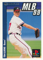 Tom Glavine 1998 Donruss PlayStation MLB '99 Sweepstakes Card Series Mint Card #13
