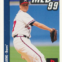 Tom Glavine 1998 Donruss PlayStation MLB '99 Sweepstakes Card Series Mint Card #13