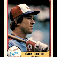 Gary Carter 1981 Fleer Series Mint Card #142