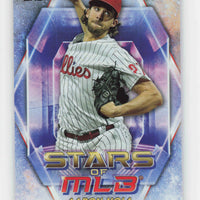 Aaron Nola 2023 Topps Stars of the MLB Series Mint Card  #SMLB-87