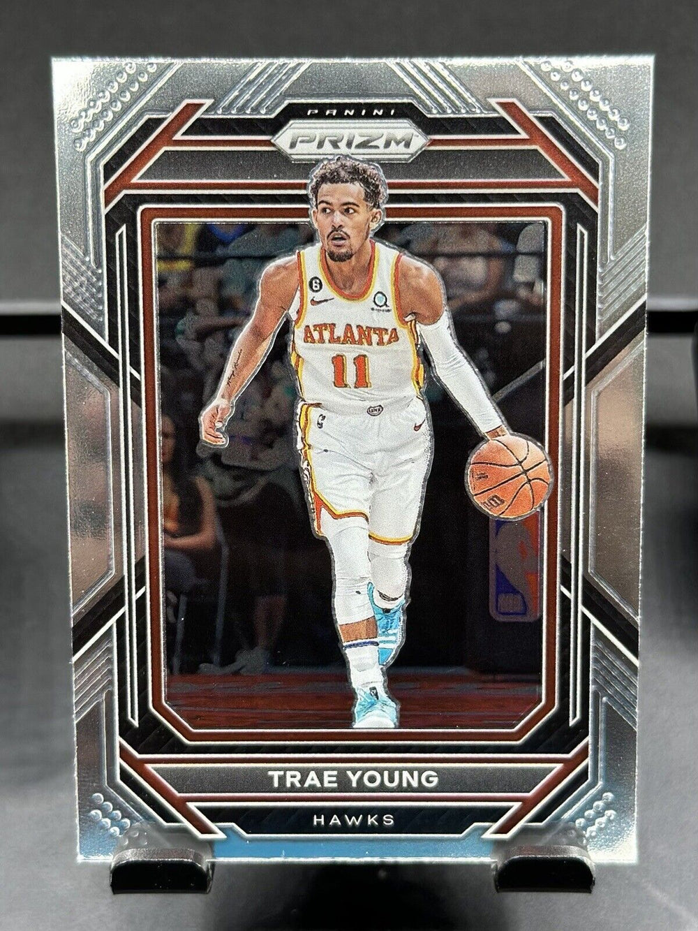 Trae Young 2022 2023 Panini Prizm Series Mint Card #164