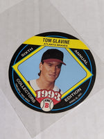 Tom Glavine 1993 King-B Collector's Edition Disc #19
