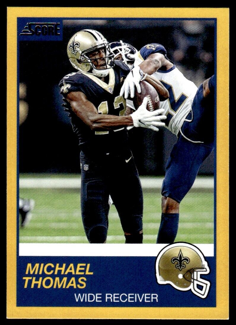 Michael Thomas 2019 Score GOLD Series Mint Card #265