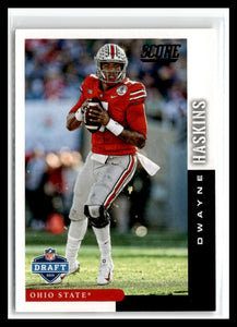 Dwayne Haskins 2019 Score NFL Draft Series Mint Card #DFT-5