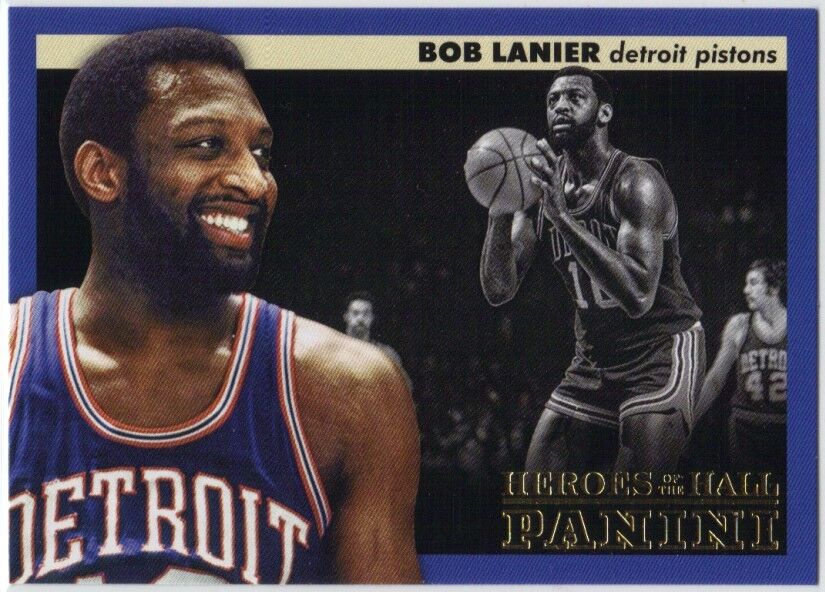 Bob Lanier 2012 2013 Panini Heroes of the Hall Series Mint Card #9