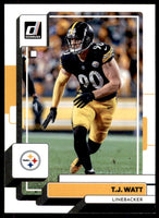 T.J. Watt 2022 Panini Donruss Series Mint Card #221
