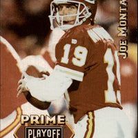 Joe Montana 1995 Playoff Prime Series Mint Card #153