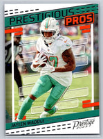 Jaylen Waddle 2023 Panini Prestige Xtra Points Prestigious Pros Series Mint Card #PP-14
