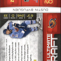 Dustin Byfuglien 2010 2011 Donruss The Ultimate Draft Card #27