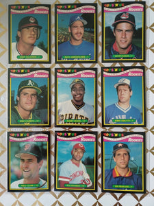 1987 Topps Toys R Us Rookies Complete Set