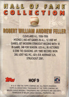 Bob Feller 1998 Topps Hall Of Fame Collection Series Mint Card #HOF 9
