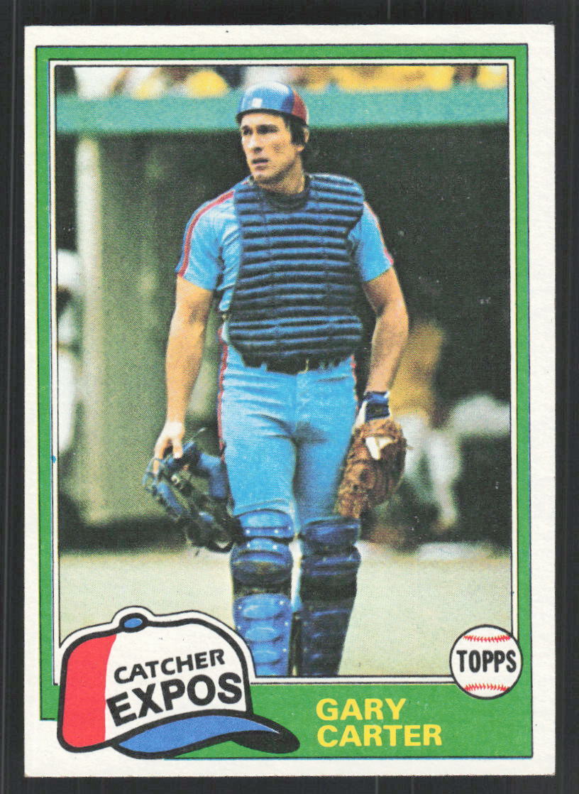 Gary Carter 1981 Topps Series Mint Card #660