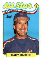 Gary Carter 1989 Topps Series Mint Card #393
