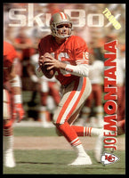 Joe Montana 1993 Skybox Traded Series Mint Card #139
