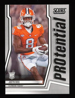 Justyn Ross 2022 Panini Score Potential Mint Rookie Card #P-JR
