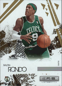 Rajon Rondo 2009 2010 Panini Rookies & Stars Longevity Series Mint Card #6