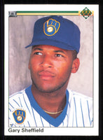 Gary Sheffield 1990 Upper Deck Series Mint Card #157
