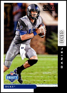 Daniel Jones 2019 Score NFL Draft Series Mint Card #DFT-14