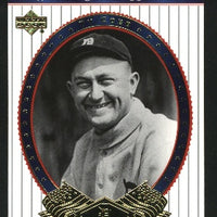 Ty Cobb 2002 Upper Deck World Series Heroes Series Mint Card #70
