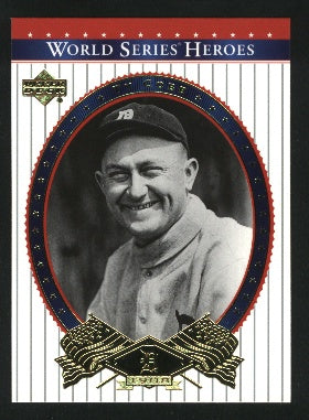 Ty Cobb 2002 Upper Deck World Series Heroes Series Mint Card #70