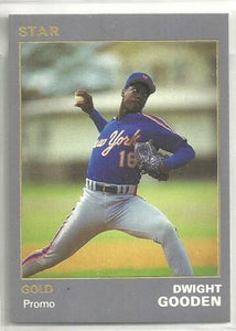 Dwight Gooden 1990 Star Company Gold Promo Series Mint Card