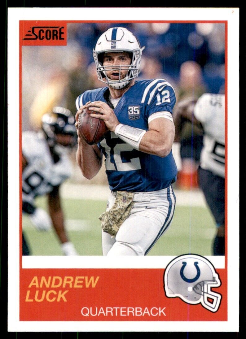 Andrew Luck 2019 Panini Score Series Mint Card #52