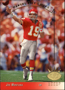 Joe Montana 1993 Upper Deck SP Series Mint Card #122