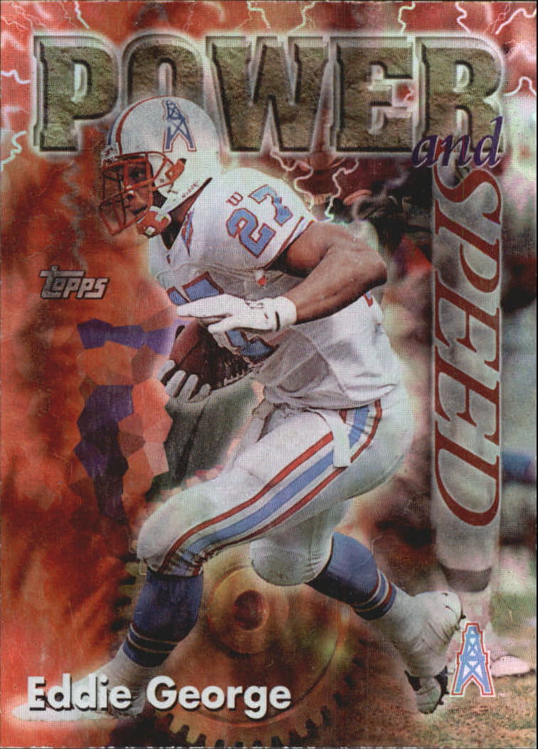 Eddie George 1998 Topps Season's Best Series Mint Rookie Card #5