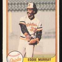 Eddie Murray 1981 Fleer Series Mint Card #184