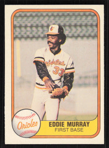 Eddie Murray 1981 Fleer Series Mint Card #184