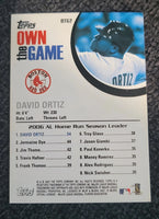 David Ortiz 2007 Topps Own the Game Series Mint Card #OTG2
