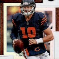 Mitchell Trubisky 2019 Score Throwbacks Series Mint Card #T-5