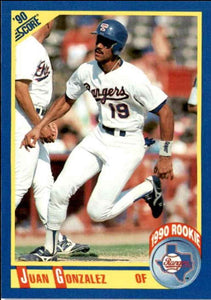 Juan Gonzalez 1990 Score Series Mint Rookie Card #637