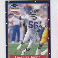 Lawrence Taylor 1991 Fleer Stars 'n Stripes Mint Card #96