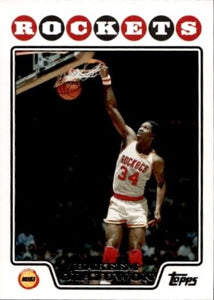 Hakeem Olajuwon 2008 2009 Topps Series Mint Card #195