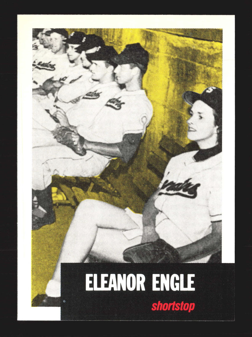 Eleanor Engle 1991 Topps 1953 Archives Series Mint Card  #332