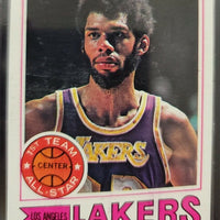 Kareem Abdul-Jabbar 1977 1978 Topps Series Card #1   VG Condition