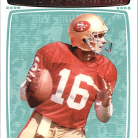 Joe Montana 2008 Topps Rookie Progression Series Mint Card #160