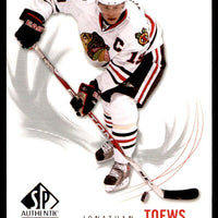 Jonathan Toews 2009 2010 SP Authentic Card #19