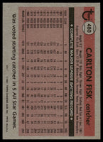 Carlton Fisk 1981 Topps All Star Series Mint Card #480
