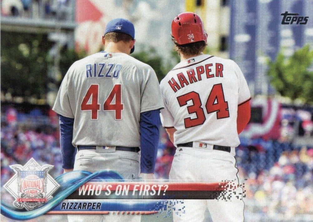 Bryce Harper 2018 Topps Who's On First Series Mint Card #126