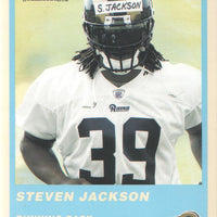 Steven Jackson 2004 Fleer Tradition Blue Series Mint Rookie Card #341