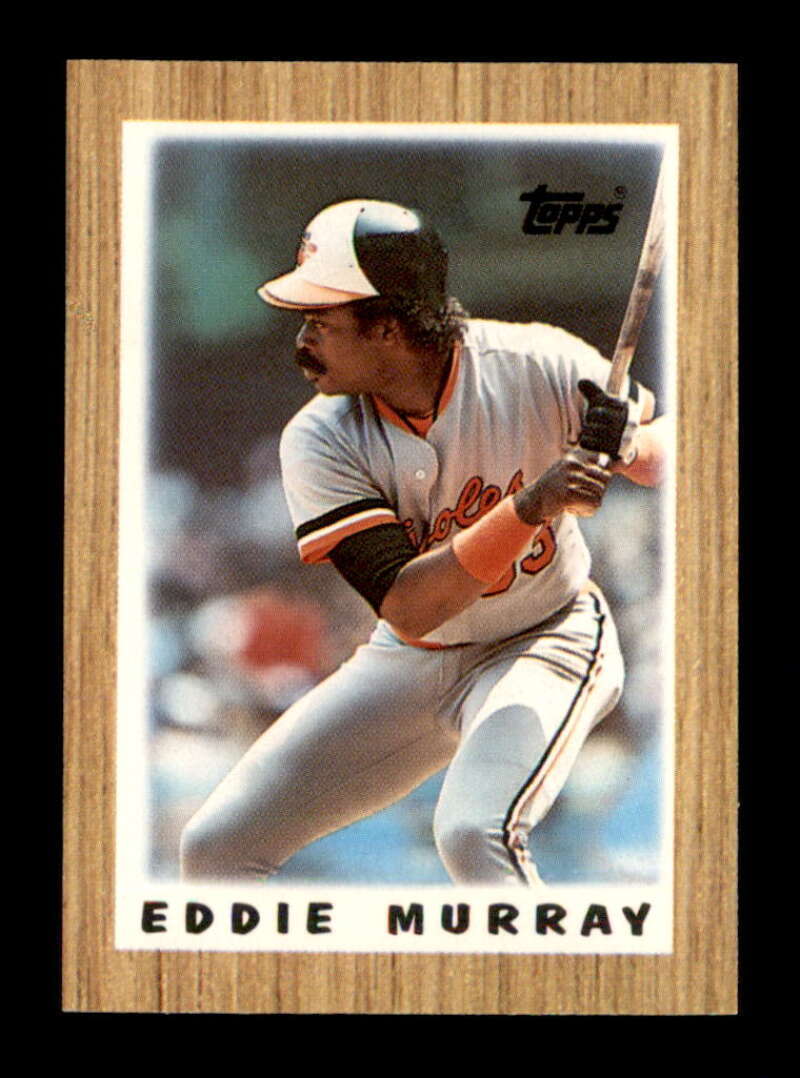 Eddie Murray 1987 Topps Mini Series Mint Card #39
