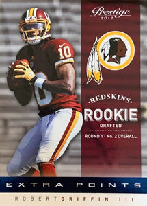 Robert Griffin 2012 Panini Prestige BLUE Extra Points Series Mint Rookie Card #230 Only 999 Made