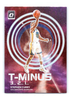 Stephen Curry 2022 2023 Donruss Optic T-Minus 3 2 1 Series Mint Card #10
