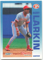 Barry Larkin 1992 Fleer 7 Eleven Citgo The Performer Series Mint Card #14
